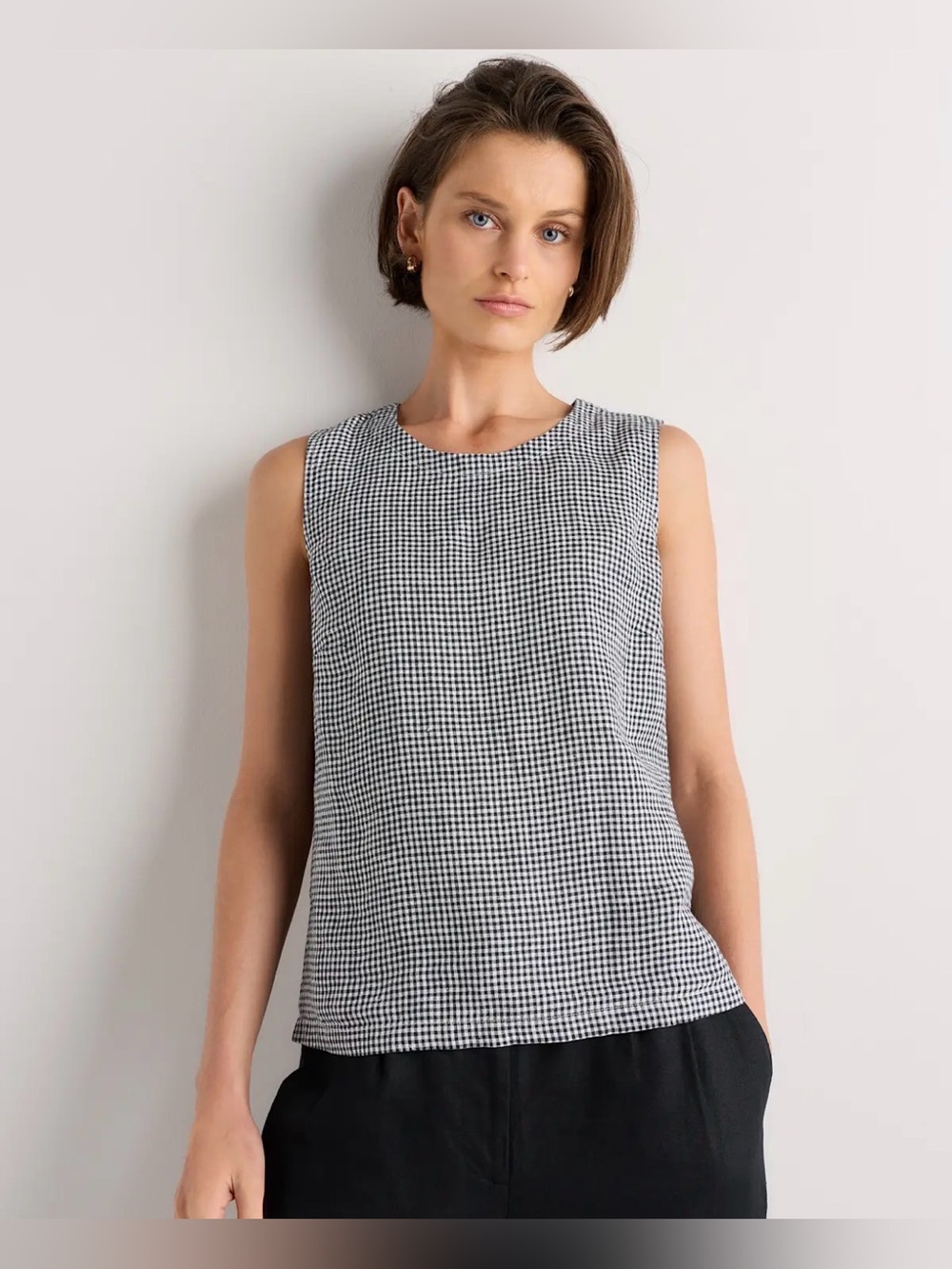 Quince 100% European Linen Tank
